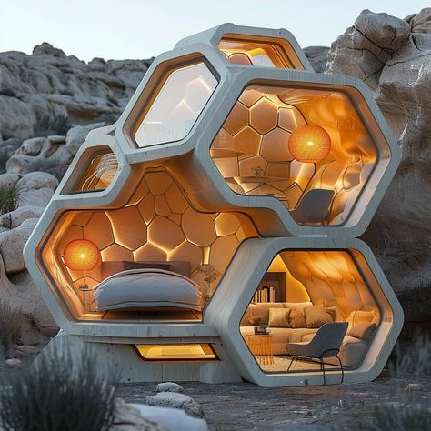 Honeycomb Furniture Design, Bee Architecture Concept, Hexagon Interior Design, Honeycomb Architecture, Hexagonal Architecture, Analysis Architecture, Site Analysis Architecture, Beehive Design, Future Architecture