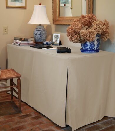 Table With Tablecloth, Red Picnic, Wood Folding Chair, Entry Ideas, Game Nights, Entryway Table, School Furniture, Color Fuchsia, Extra Seating