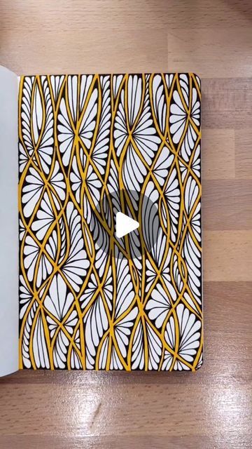 Sketchbook Patterns, Doodling Ideas Patterns, Floral Zentangle, Pattern Drawing Ideas, Art Doodle Ideas, Doodling Ideas, Radial Zentangle Patterns, Endless Doodle Pattern, Doodle Tutorial By Doodillusion