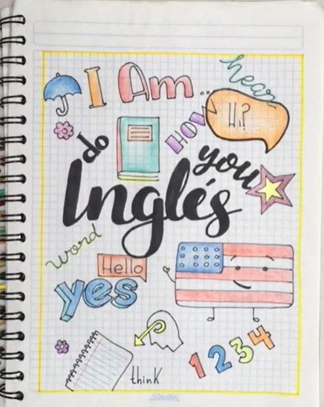 Portadas de inglés para primaria y secundaria, carátulas, ideas bonitas | Saberimagenes.com Blonde Hair Cartoon, English For Students, Hello Word, English Posters, Ganpati Bappa Photo, Pixel Drawing, Bullet Journal School, Acrylic Nails Coffin Short, Anime Best Friends