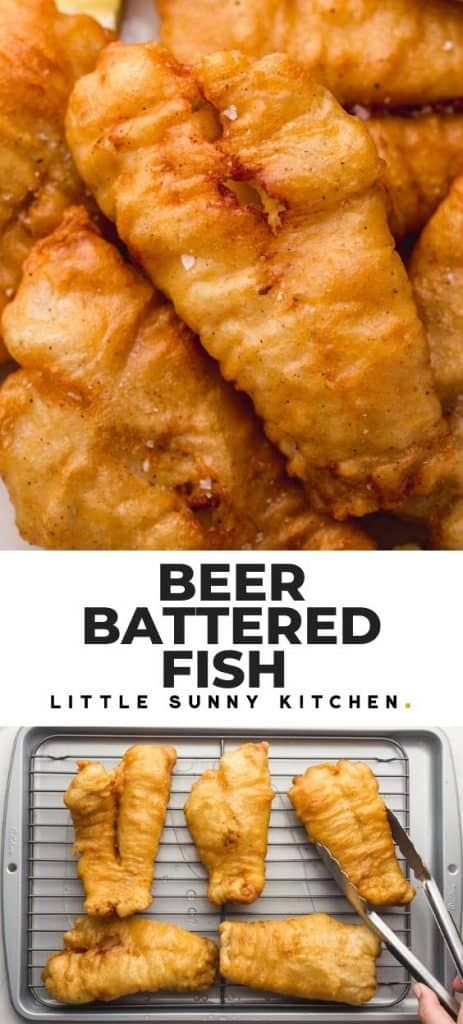 Beer Batter Fish And Chips Air Fryer Recipe, Air Fryer Fish And Chips Beer Batter, Beer Batter Fish In Air Fryer, Best Fish And Chips Recipe Beer Batter, Air Fryer Beer Battered Cod, Fish Batter Recipe Air Fryer, Lightly Breaded Fish, Air Fried Battered Fish, Air Fryer Battered Fish