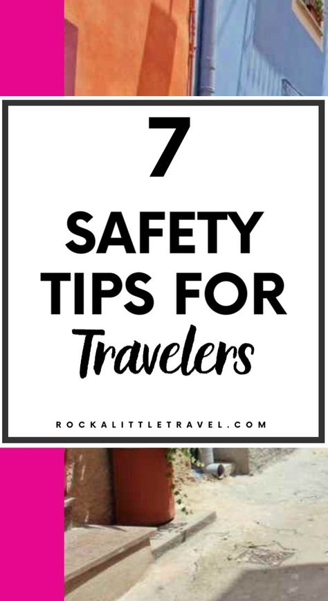 Here are my 7 travel safety tips to help you prepare for your next trip and keep both you and your valuables safe.  #safety #safetytips #travel #travelsafety #travelhacks #traveltips Travel Safety Gadgets, Travel Safety Tips, Old Town San Diego, Lose Something, Travel Safety, Top Travel Destinations, Travel Website, Travel List, Scotland Travel