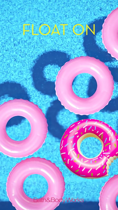 "Float On" Cell Phone Wallpaper Iphone C Wallpaper, Iphone Wallpaper 1080p, Iphone 9 Wallpaper, Cute Pool Floats, Donut Pool, Mermaid Soul, Light Spring Colors, Pool Floaties, Pool Fun