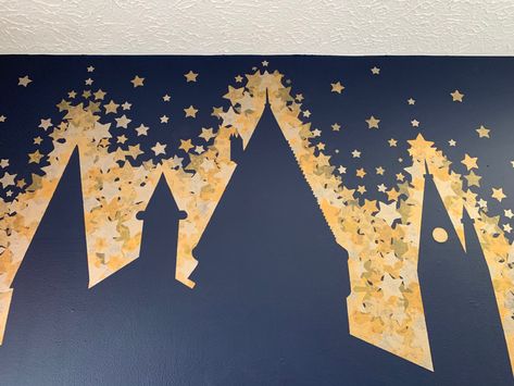 Harry Potter Nursery, Harry Potter Bedroom, Harry Potter Room, Purple Paint, Harry Potter Diy, Diy Wall Decor, Hobby Lobby, Diy Room Decor, Lobby