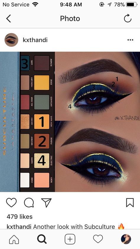 Subculture Palette Looks, Anastasia Makeup, Eye Makeup Glitter, Subculture Palette, Bold Makeup, Eye Makeup Tips, Natural Eye Makeup, Makeup For Beginners, Eyeshadow Tutorial