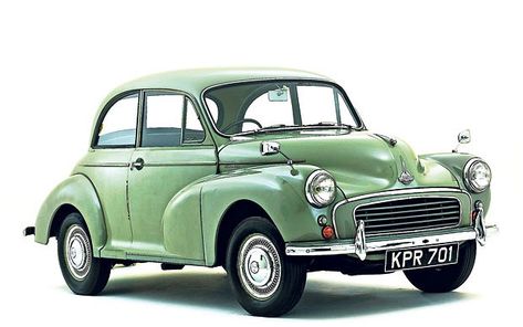 My first car was a Morris Minor which my Dad helped to renovate. At my request he painted the wings bright red and the body bright yellow so that it looked like Noddy's car. The Scorpio Races, Morris Minor, Cars Uk, Car Images, Family Car, British Cars, Small Cars, Old Cars, Cars And Motorcycles