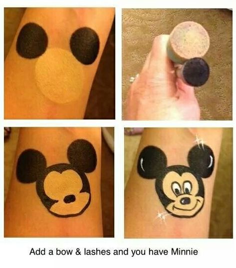 Mouse Face Paint, Disney Face Painting, Easter Face Paint, Easy Face Painting Designs, Face Painting Tips, Christmas Face Painting, Cheek Art, Face Painting Tutorials, Face Painting Easy