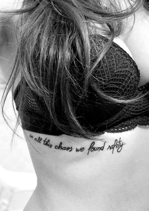 thisness. : Photo Rib Tattoo Quotes, Wörter Tattoos, Tattoo Placement, Matching Tattoos, Skin Art, Piercing Tattoo, Love Tattoos, Get A Tattoo, Future Tattoos