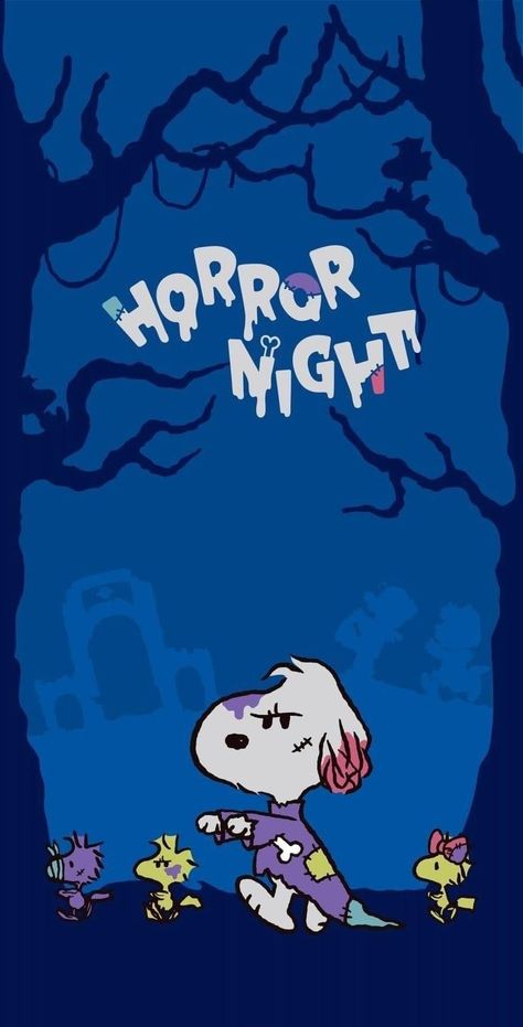 Wallpaper Snoopy, Peanuts Wallpaper, Halloween Wallpaper Iphone Backgrounds, Charlie Brown Halloween, Halloween Wallpaper Cute, Snoopy Halloween, Creepy Christmas, Snoopy Images, Mickey Mouse Art