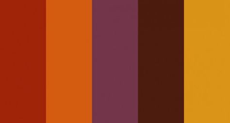 Color palate for fall Add a Sage to this and its PERFECT Cottage Castle, November Colors, September Colors, Dinner Dresses, Best Wedding Colors, Burnt Orange Weddings, Wedding Colors Purple, Orange Color Palettes, Purple Color Palettes