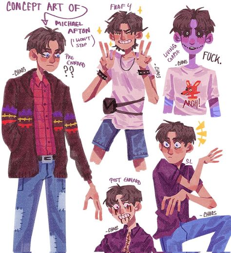 Michael Afton Fanart 80s, Scooped Michael Afton Fanart, Michael Afton Fanart, Afton Fanart, Mike Afton, Micheal Afton, Michael Afton, Afton Family, Animatronic Fnaf