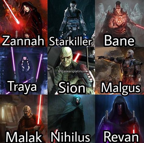 Starkiller? Like Starkiller Base! Star Wars Darth Traya, Star Wars The Old Republic Sith, Star Wars Bo Katan, Star Wars Starkiller, Starkiller Star Wars, Darth Raven, Darth Starkiller, Revan Star Wars, Darth Zannah