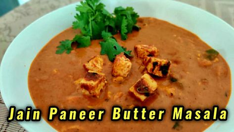 Click here for detailed recipe Paneer Butter Masala, Paneer Makhani, Jain Recipes, Butter Masala, Garlic Recipe, Garlic Recipes, Indian Recipes, Paneer, Cheeseburger Chowder