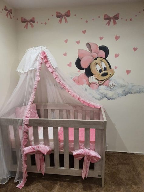 Future Inspiration, Walpaper Hello Kitty, Girl Nursery Room, Mini Mouse, Baby Mouse, Baby Memories, House Goals