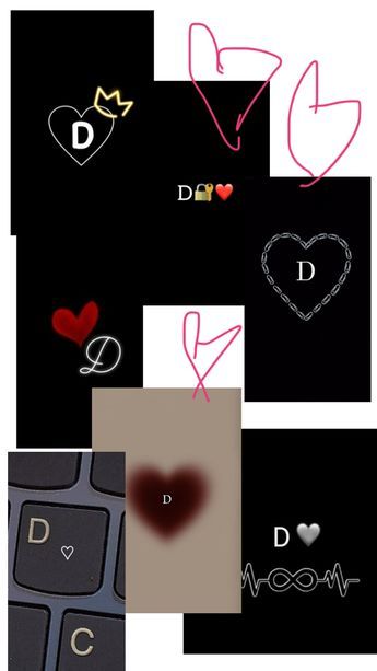 D Letter Aesthetic, D Wallpaper Letter Cute, D Letter Images, D Wallpaper, D Initial, T Wallpaper, Dark Background Wallpaper, Cute Quotes For Him, Just Happy Quotes