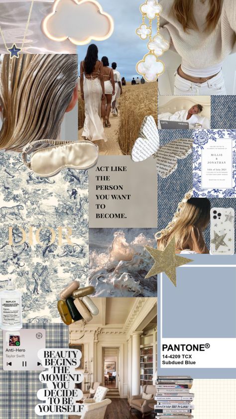 Vision Collage, Vision Board Collage, Cute Blue Wallpaper, Magazine Collage, Simple Iphone Wallpaper, Summer Wallpaper, Summer Feeling, Aesthetic Collage, Background Pictures