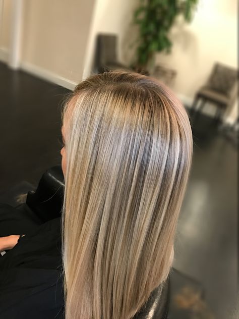 Blonde balayage on straight hair Blonde Balayage On Straight Hair, Blonde Balayage Straight Hair, Balayage On Straight Hair, Blonde Balayage Straight, Subtle Blonde, Balayage Straight, Balayage Straight Hair, Medium Length Blonde, Subtle Blonde Highlights