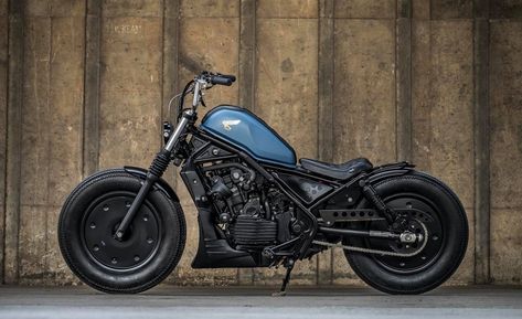 The Thailand-based custom house has transformed the cruiser into a bobber, called umm… The Bob K-Speed, a custom house from Thailand is we Honda 1100, Honda Bobber, Sportster Bobber, Dream Bike, Bobber Bikes, Custom Bobber, Honda (motorcycle), Bobber Motorcycle, Bobber Chopper