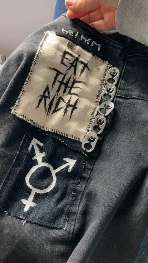 Alt Patches, Patch Pants Punk, Crust Pants, Punk Diy, Cultura Punk, Punk Fashion Diy, Estilo Punk Rock, Patch Pants, Haine Diy