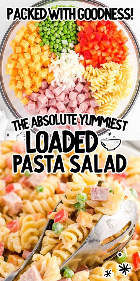 Regular Pasta Salad, Kielbasa Pasta Salad, Loaded Pasta Salad Recipe, Sausage Pasta Salad Recipes, Pizza Delight Pasta Salad, Lunchbox Pasta Salad, Layered Pasta Salad Recipes, Cold Pasta Meals, Pasta Salad Recipes For A Crowd