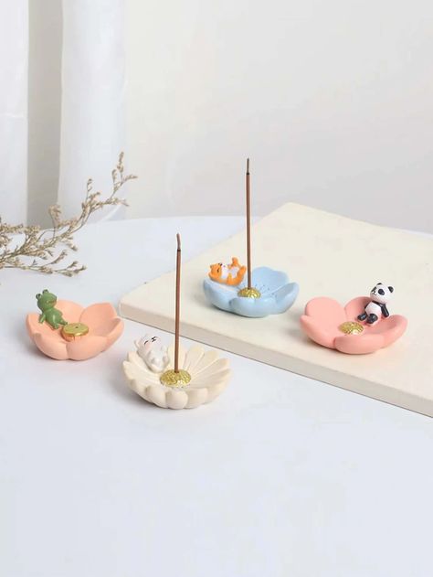 Cottage Centerpiece, Flower Incense Holder, Incense Sticks Holder, Cartoon Flowers, Incense Holders, Plum Blossom, Incense Sticks, Incense Holder, Incense Burner