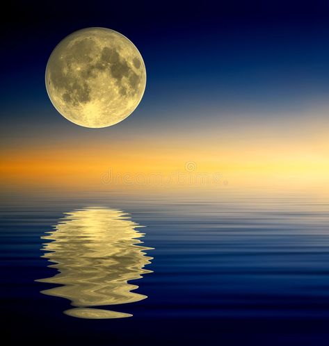 Full moon reflection. Full moon on reflectied water surface #Sponsored , #Paid, #Sponsored, #moon, #surface, #water, #Full Rock Island Illinois, Moon Over Water, Moon Reflection, Moon Full, Reflection Painting, Water Tattoo, Water Reflection, Water Drawing, Moon Drawing