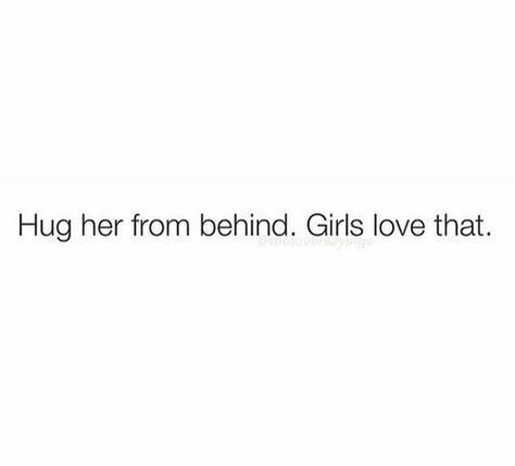 What every girl secretly hopes for 💕 hugs from behind are the best Hugs From Behind, Hug From Behind, Paragraphs For Him, Love Scrapbook, Just Happy Quotes, Romantic Gestures, Baddie Quotes, Crush Quotes, Husband Love