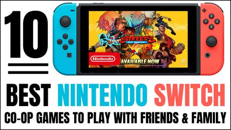 The Nintendo Switch has become one of the most popular gaming consoles in recent years, owing to its extensive library of cooperative multiplayer games. Whether you want to play games with friends or family, or simply team up with online players, the Nintendo Switch has a large selection of games to choose from. This article will look at the 10 best Nintendo Switch Co-Op Games. From classic Arcade-Style Beat 'Em up Games to Engaging Multiplayer Fighting Games. This list has somet... Games To Play With Friends, Halloween Activities Preschool, Games With Friends, Play With Friends, Switch Games, Beat Em Up, Cooperative Games, Super Mario Party, Activities Preschool