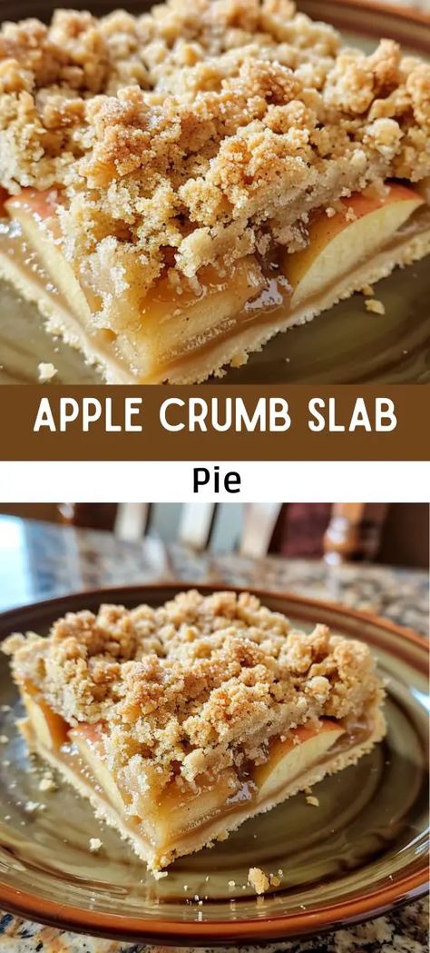 Apple Crumb Slab Pie Apple Crumb Pie Recipe, Slab Pie Recipes, Dutch Apple Pie Recipe, Friends Kitchen, Apple Crumb Pie, Apple Slab Pie, Traditional Apple Pie, Apple Pie Recipe Easy, Bbq Desserts