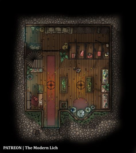 Pet Shop |  The Modern Lich auf Patreon Fantasy Pet Shop, Dnd Pet Shop, Dnd Shop Map, Dnd Resources, Dnd Board, Fantasy Architecture, Dm Screen, Dnd Inspiration, Dnd World Map