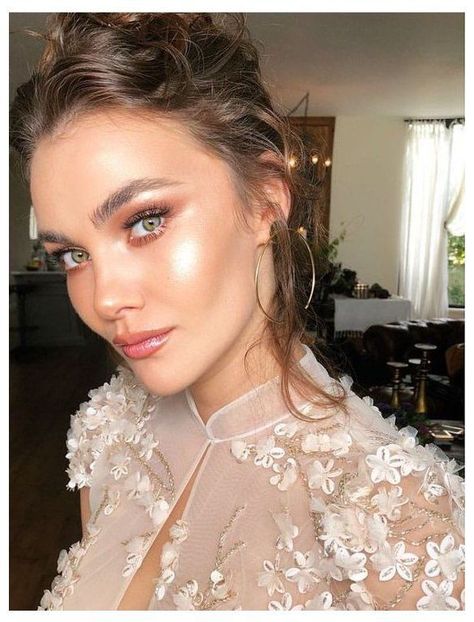 Maquillaje Glowy, Trucco Glam, Wedding Hairstyles And Makeup, Makeup Sephora, Makeup Tip, Neutrogena Makeup, Braut Make-up, Beauty Make-up, Makeup Hacks