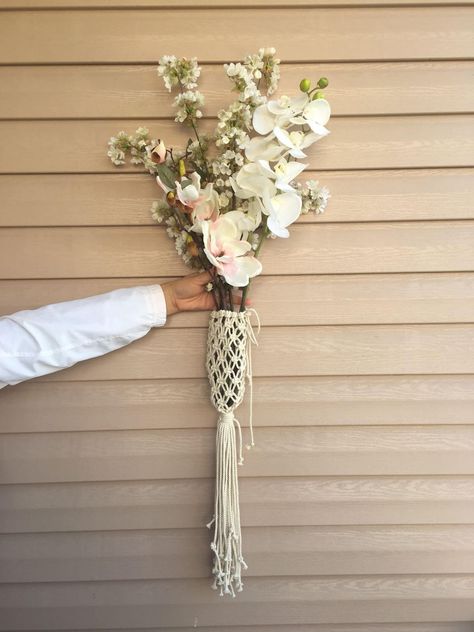 Macrame Bouquet Wrap, Macrame Bouquet, Macrame Wedding Decor, Gift Macrame, Curtain Macrame, Tapestry Macrame, Hanging Curtain, Macrame Wedding Backdrop, Macrame Headboard