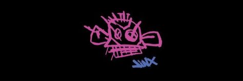 Jinx Arcane Discord Banner, Jinx Discord Profile, Jinx Header Twt, Arcane Discord Banner, Jinx Arcane Banner, Arcane Twitter Header, Pink And Blue Header, Jinx Banner, Pink And Black Banner