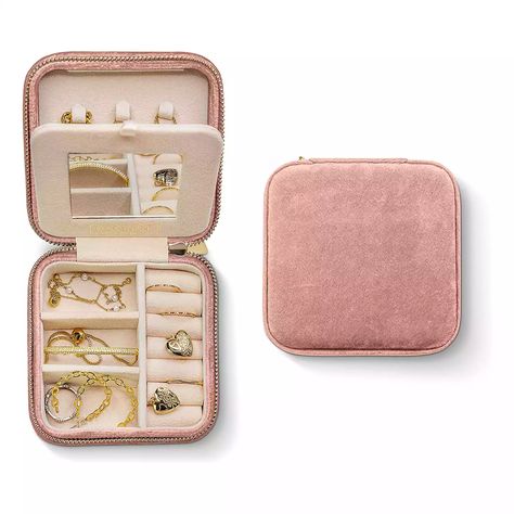 Oprah's Favorite Things 2022 List Is Available on Amazon Jewelry Travel Organizer, Travel Jewelry Storage, Jewelry Box Organizer, Square Jewelry, Travel Jewelry Organizer, Oprahs Favorite Things, Be Organized, Travel Jewelry Box, Jewelry Travel