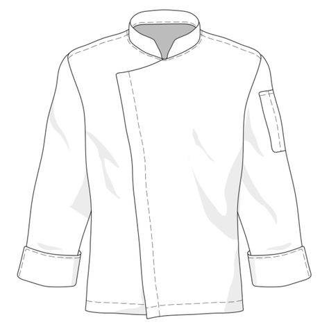 Premium Chef Jacket Long Sleeve by YH | Merchfoundry Patient Gown, Chef Jackets, Corporate Uniforms, Safety Workwear, Lab Coats, Medical Scrubs, Jacket Long, Global Business, Chef's Jackets