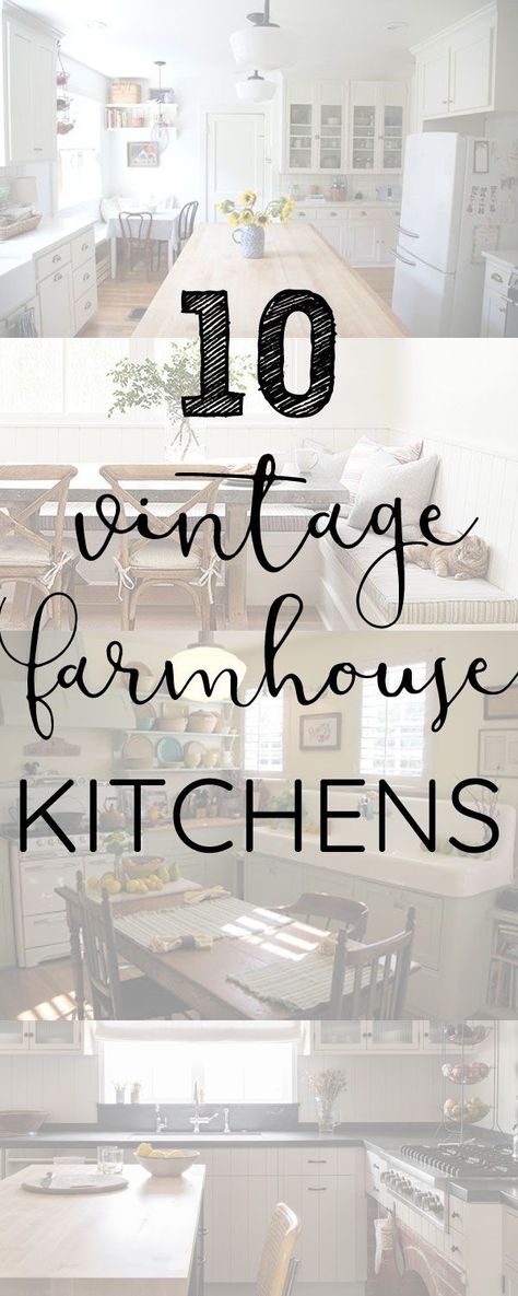 Inspiring vintage style farmhouse kitchen designs Country Kitchen Ideas Farmhouse Style, Farm Kitchen Ideas, Farmhouse Style Kitchen Table, Farmhouse Kitchen Designs, Farmhouse Style Kitchen Decor, Country Chic Kitchen, Old Farmhouse Kitchen, Farmhouse Kitchen Colors, Small Farmhouse Kitchen