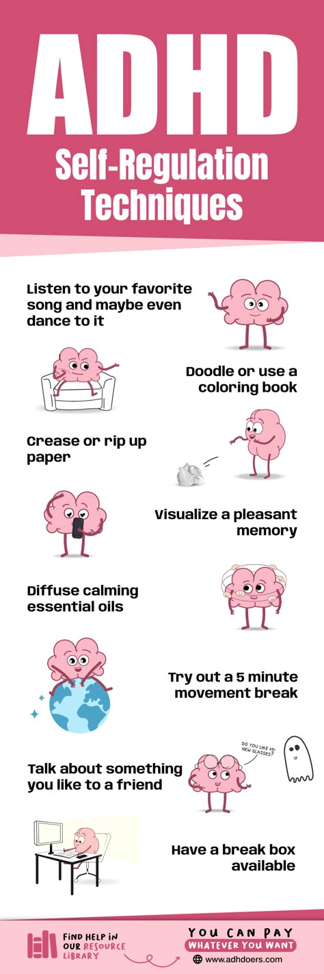 Self-regulation techniques provide individuals with ADHD (Attention Deficit Hyperactivity Disorder) the tools and strategies necessary to enhance their focus, control impulsivity, and manage their emotions, ultimately promoting better overall functioning and well-being. Neuro Divergent, Calming Essential Oils, Counseling Psychology, Sleep Remedies, Attention Deficit, Mental Health And Wellbeing, Self Regulation, Resource Library, Mental And Emotional Health