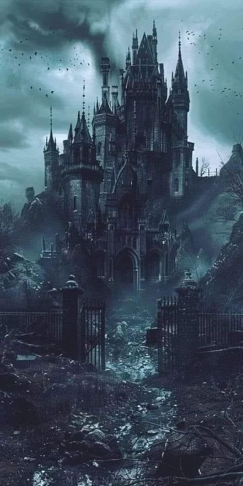 Fantasy Castle Dark, Fantasy Castle Aesthetic Dark, Dracula's Castle, Dark Castle Aesthetic, Gothic Castle Aesthetic, Vampire Castle, Darkest Academia, Best Nature Images, Dark Castle