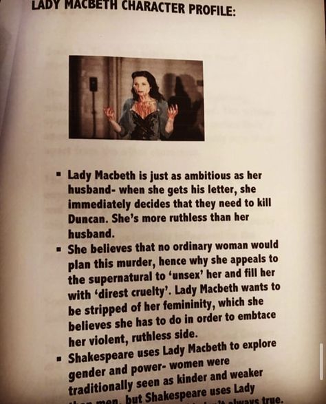 Lady Macbeth Character Profile, Macbeth Character Profile, English Prompts, Macbeth Revision, Macbeth Characters, Macbeth Lessons, Revision Help, Macbeth Essay, School Revision