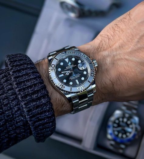 Yacht Master, Rolex Yacht Master, Bad Habits, Watches Jewelry, Men's Collection, Cool Watches, Watch Design, Luxury Watches, Time Piece