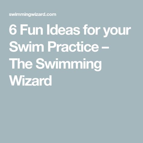 Swim Team Fun Ideas, Fun Swim Practice Ideas, Swim Practice, On A Break, Keep Swimming, Swim Team, Swim Sets, Taking A Break, Fun Ideas