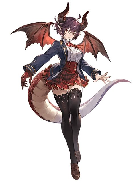 Event Grea Character Art from Granblue Fantasy #granbluefantasy #granbluefantasycharacters #granbluefantasyart #characterdesign #granblue #fantasy #characters Humanoid Dragon, Female Dragon, Anime Monsters, Dragon Girl, 다크 판타지, Monster Girls, Monster Girl, Dragon Art, Female Character Design