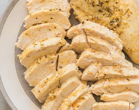 Juicy Instant Pot Chicken Breast - TheDirtyGyro Chicken Breast Instant Pot Recipes, Pressure Cooker Chicken Breast, Instant Pot Chicken Breast, Cooking Frozen Chicken Breast, Cooking Frozen Chicken, Pressure Cooker Chicken, Instant Pot Pork, All Purpose Seasoning, Best Instant Pot Recipe