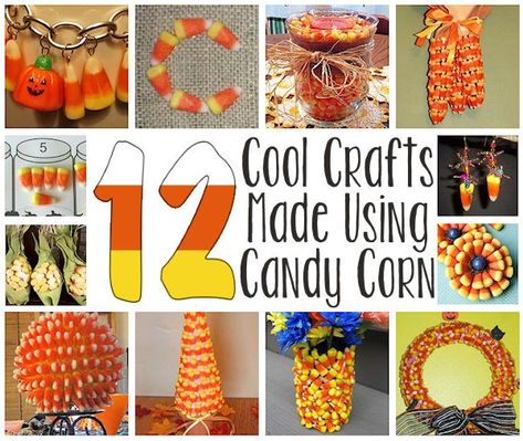 12 Crafts Made Using Candy Corn - If you are looking for excuses to not eat the entire bag of candy corn you couldn't help but buy, check out these creative ideas. (http://aboutfamilycrafts.com/12-crafts-made-using-candy-corn/) Crafts Using Candy Corn, Crafts With Candy Corn, Things To Do With Candy Corn, Corn Ideas, Corn Crafts, Sweet Crafts, Vendor Market, Halloween Alternatives, Candy Corn Crafts