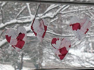 31 Valentine Crafts for you and the kidsCrafts by Amanda Valentine's Day Crafts, Suncatcher Craft, Valentine's Day Crafts For Kids, Nursing Homes, Heart Day, Service Projects, Valentine Fun, All Holidays, Valentine Day Crafts