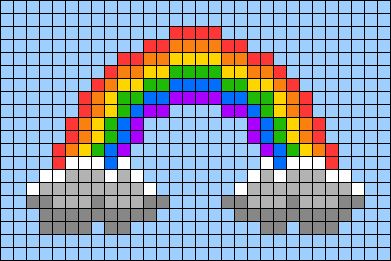 Alpha pattern #98223 | BraceletBook | Piksel sanat şablonları, Piksel sanatı, Kanaviçe tasarımları . #Rainbow_Alpha_Pattern #Duplicate_Stitch_Patterns #Pixel_Art_Rainbow #Rainbow_Pixel_Art Rainbow Alpha Pattern, Rainbow Pixel Art, Pixel Art Rainbow, Pixel Rainbow, Duplicate Stitch, Unicorn Cross Stitch Pattern, Tiny Cross Stitch, Pixel Art Templates, Pixel Art Grid