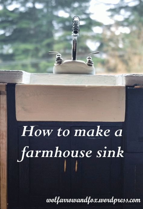 How to Make a Farmhouse Sink and Faucet Part 1 | Wolf Arrow and Fox Dollhouse Diy Ideas, Haunted Doll House, Dollhouse Makeover, Welcome To The Dollhouse, Macrame Chairs, Doll House Kitchen, Diy Barbie House, Sink And Faucet, American Girl Diy