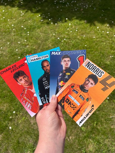 Lando Norris Charles Leclerc, Formula One Drivers, Room Decor Posters, Formula 1 Tickets, Driver Card, Formula Uno, Decor Posters, Eco Friendly Packaging, Lando Norris