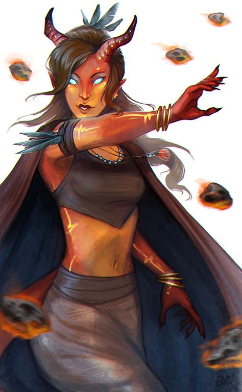 http://serpentwined.tumblr.com/post/161646145659/a-tiefling-sorcerer-for-calafuego Orange Tiefling, Tiefling Sorcerer, Tiefling Female, Dnd Tokens, Pathfinder Character, D D Character Ideas, Dnd Character Ideas, Female Character Inspiration, Fantasy Races