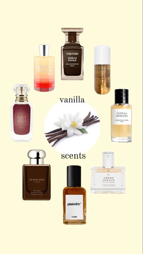 vanilla perfume inspo scent #vanilla #vanillascents #vanillaperfume #perfume #scent #vanillascent Fragrances Perfume Men, Smell Like Vanilla, Apartment Finds, Winter Perfume, Vanilla Oil, Expensive Perfume, Face Tips, Fragrances Perfume Woman, Vanilla Perfume